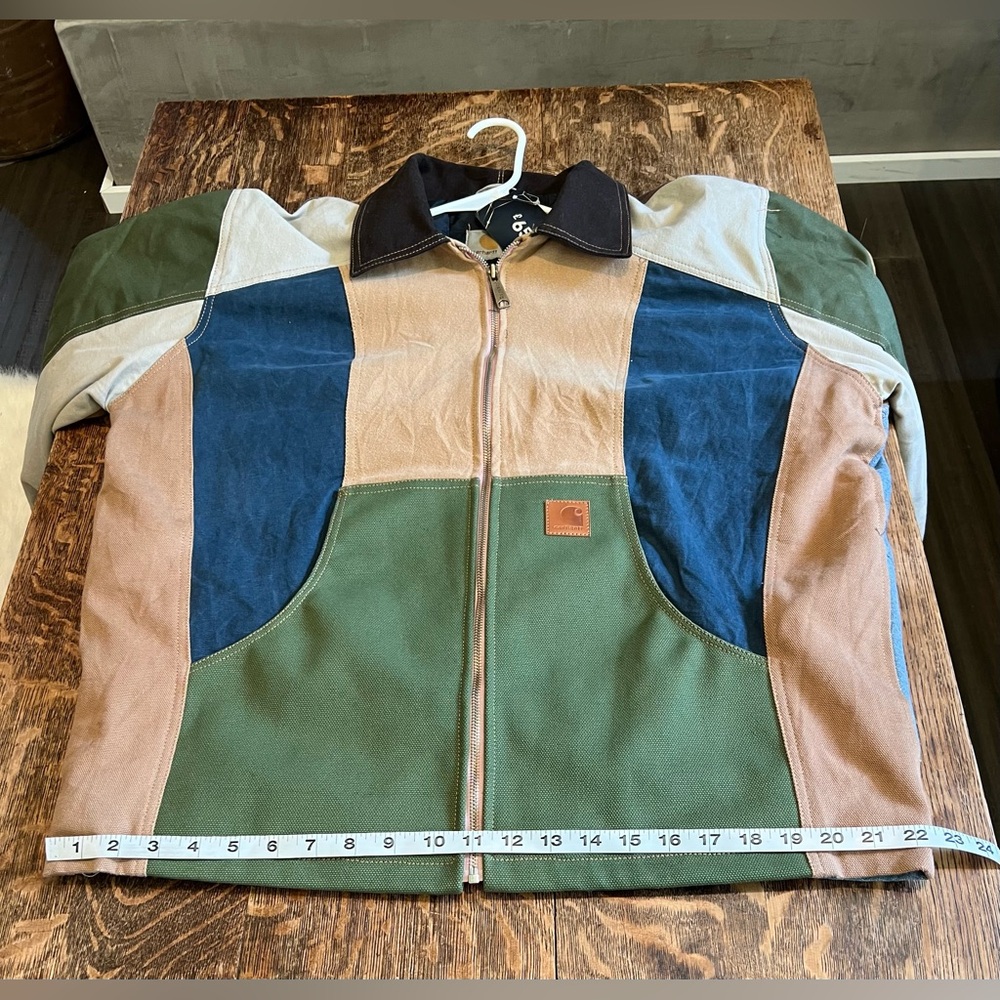 Vintage Carhartt Reworked Patch Work Jacket - Picture 5 of 10